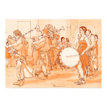 Suonatori medioevali