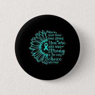 Suower Food Allergy Strong Awareness Ribbon 6 Cm Round Badge
