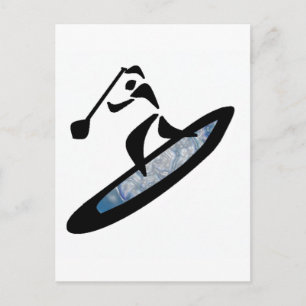 SUP ALL WAVES POSTCARD