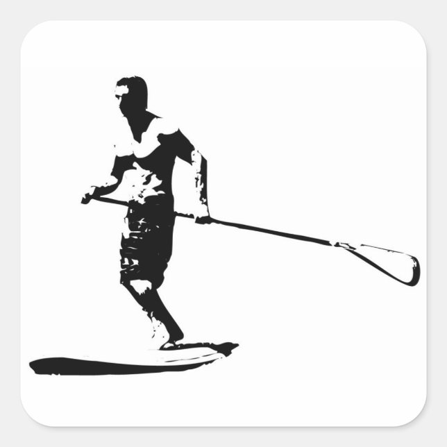 SUP BRAH SQUARE STICKER (Front)