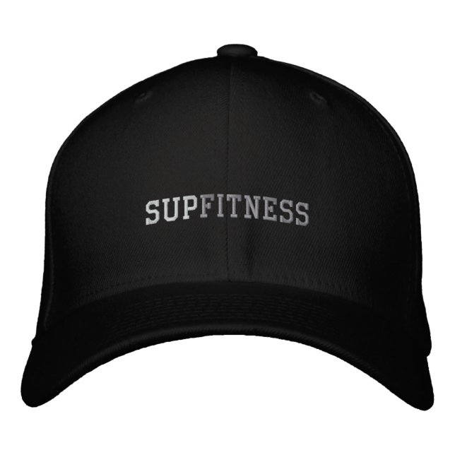 SUP FITNESS EMBROIDERED HAT (Front)