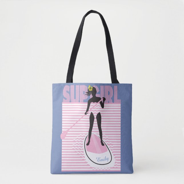 SUP Girl Tote Bag (Front)