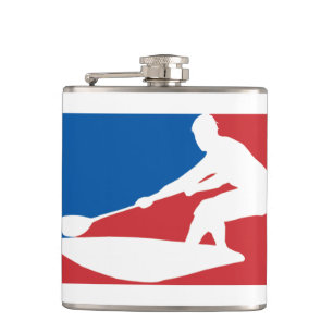 SUP Logo (parody) Hip Flask