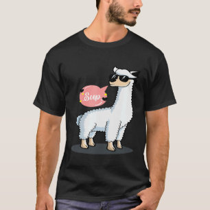 Sup No Drama Llama Animal Lover Awesome Cute T-Shirt