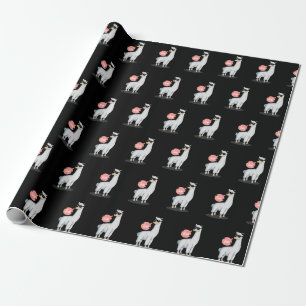 Sup No Drama Llama Animal Lover Awesome Funny Cute Wrapping Paper