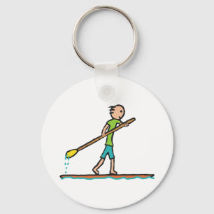 SUP Stand Up Paddleboard Key Ring