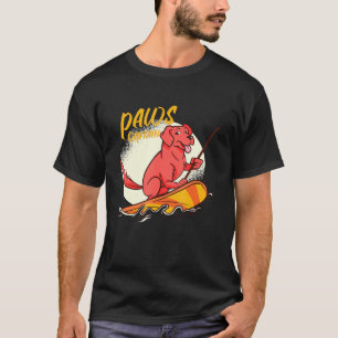 Sup Stand Up Paddling Dog T-Shirt