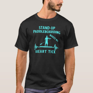 Sup Surfing Stand Up Paddle Paddleboarding Surf Su T-Shirt