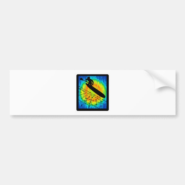 SUP THE VIBE BUMPER STICKER (Front)