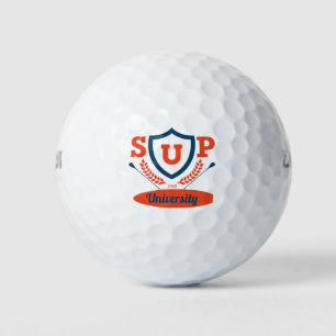 sup university golf balls
