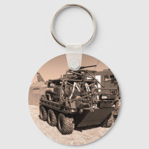 Supacat. The  all terrain six wheeled army vehicle Key Ring