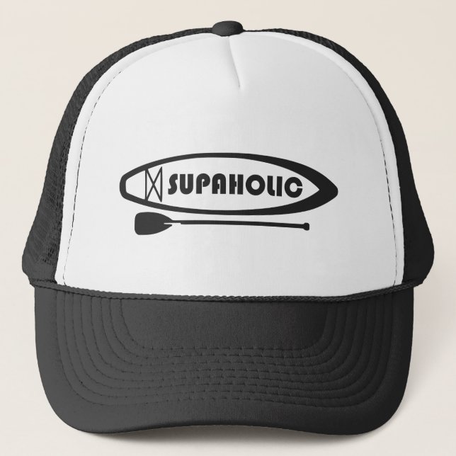 Supaholic Standup Paddleboarding Trucker Hat (Front)