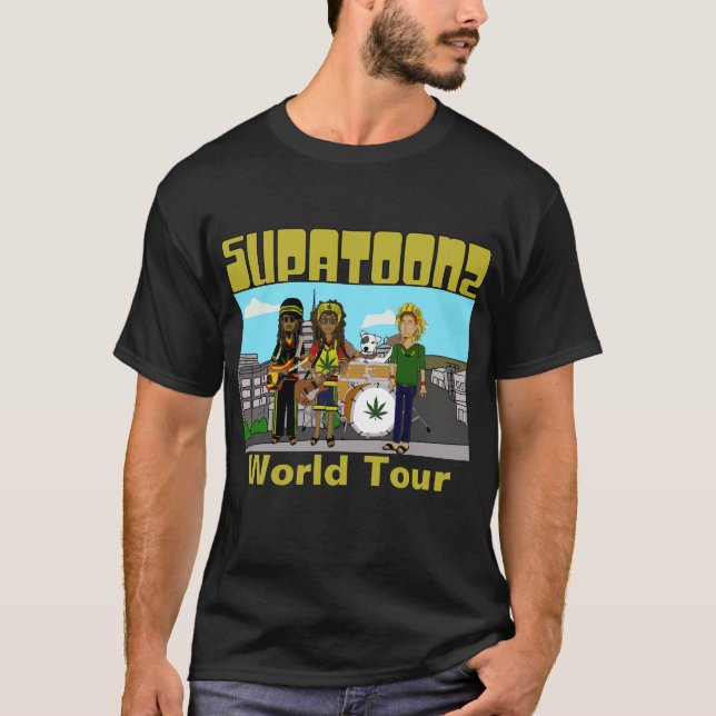 Supatoonz World Tour Concert Tshirt (Front)