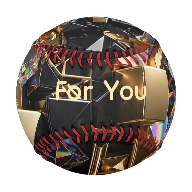 Super 3D Crystal Mosaic  Baseball (Back)