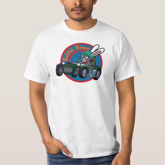 Super 7 - White T-Shirt (Front)