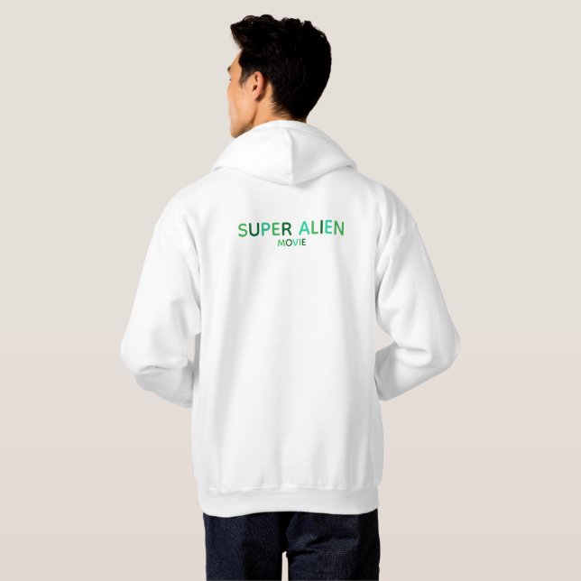Super Alien Movie Colorful Sweatshirt (Back Full)