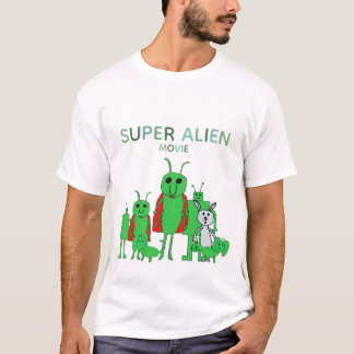 Super Alien Movie Tee w/Cast