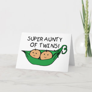 Super Aunty of Twins Pod Card
