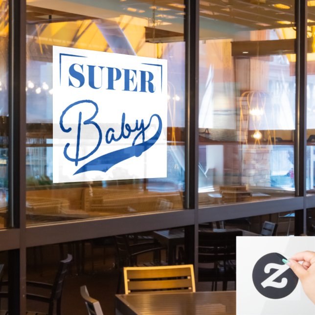 Super Baby (Restaurant Window)