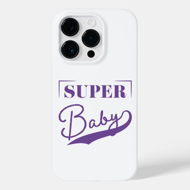 Super Baby Case-Mate iPhone Case (Back)