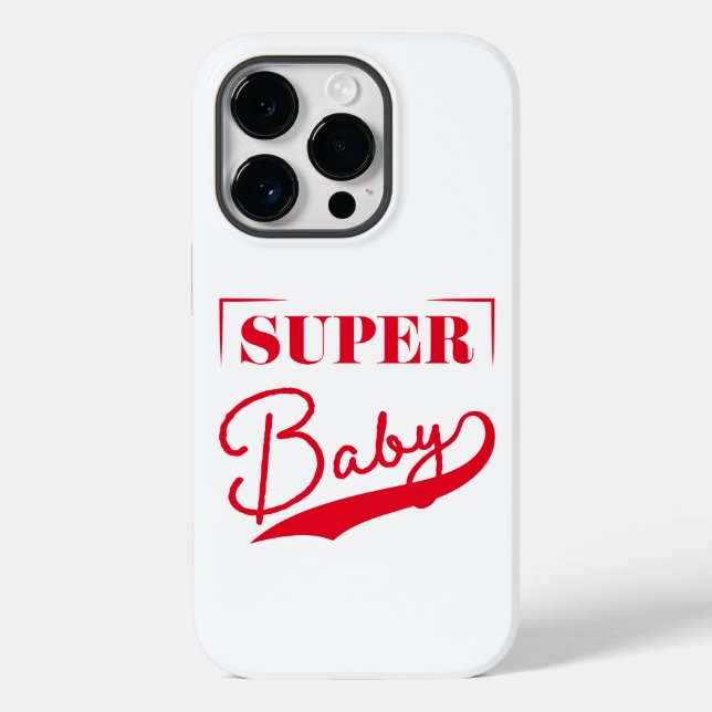 Super Baby Case-Mate iPhone Case (Back)
