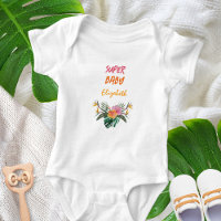 SUPER BABY Exotic Jungle Parrot Baby Shower