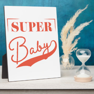 Super Baby Plaque