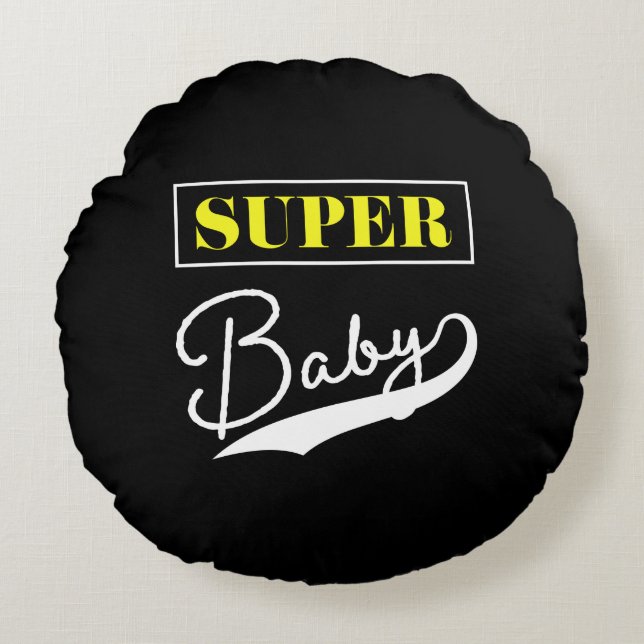 Super Baby Round Cushion (Front)
