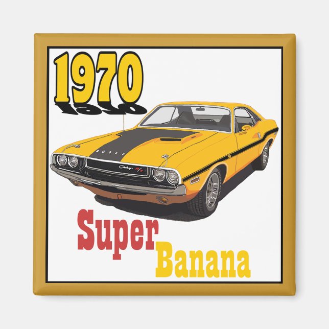 Super Banana Magnet (Front)
