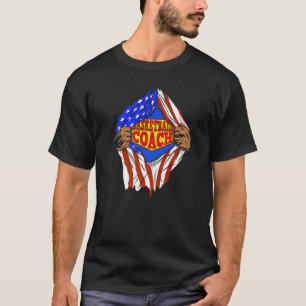 Super Basketball Coach Hero Job T-Shirt
