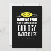 Super Biology Teacher - Have No Fear