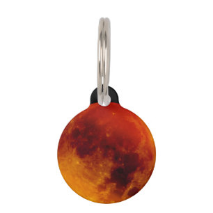 Super Blue Blood Moon Pet Tag
