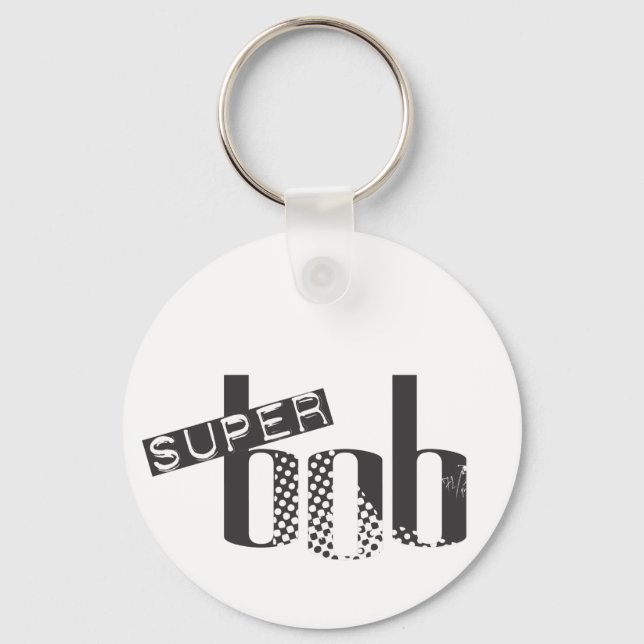 Super bob Logo Key Chain (Front)