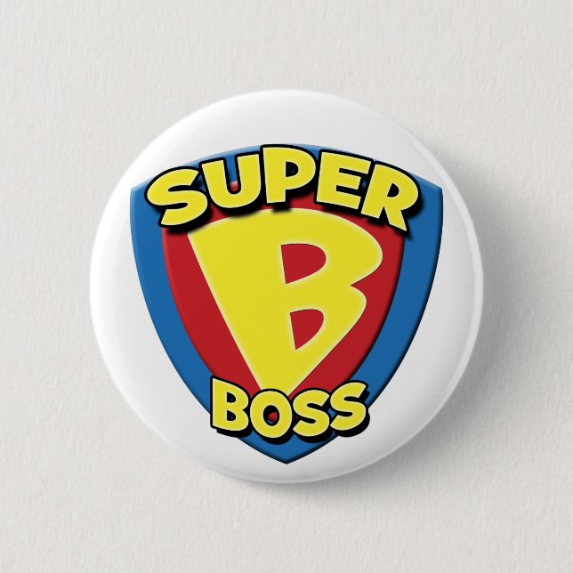 Super Boss 2008 Button (Front)
