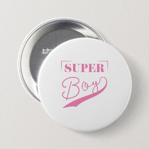 Super Boy 7.5 Cm Round Badge