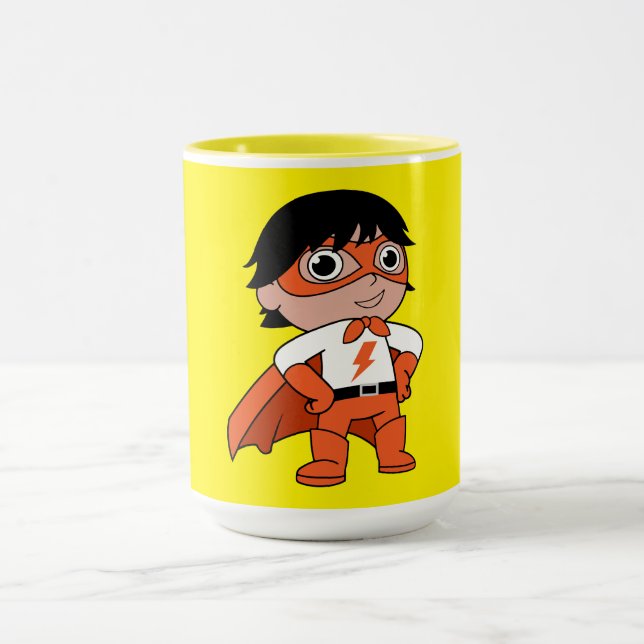 Super Boy Action Hero Mug (Center)