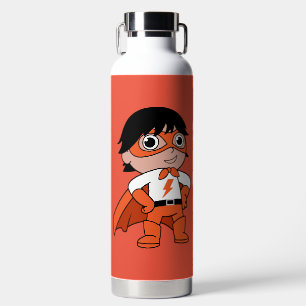 Super Boy Action Hero Water Bottle