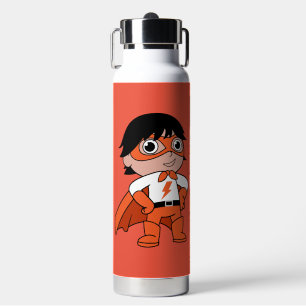 Super Boy Action Hero Water Bottle