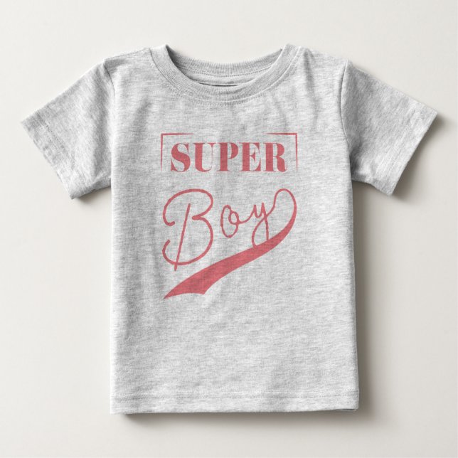 Super Boy Baby T-Shirt (Front)