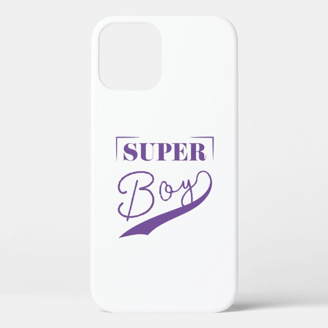 Super Boy Case-Mate iPhone Case (Back)