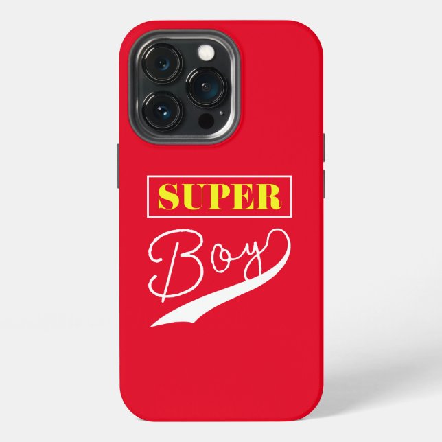 Super Boy  iPhone Case (Back)