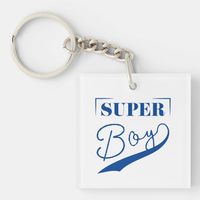 Super Boy Key Ring (Front)