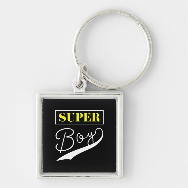 Super Boy  Key Ring (Front)