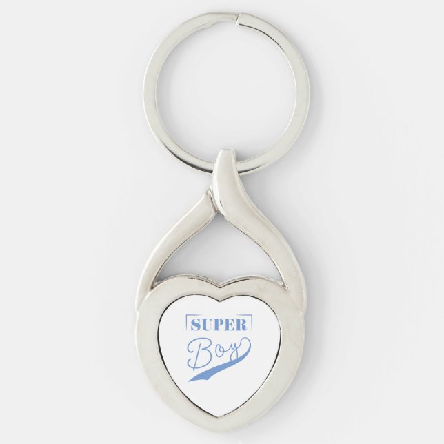 Super Boy Key Ring (Front)