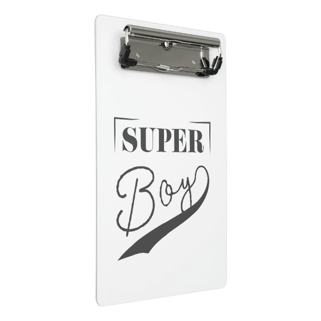 Super Boy Mini Clipboard (Angled)