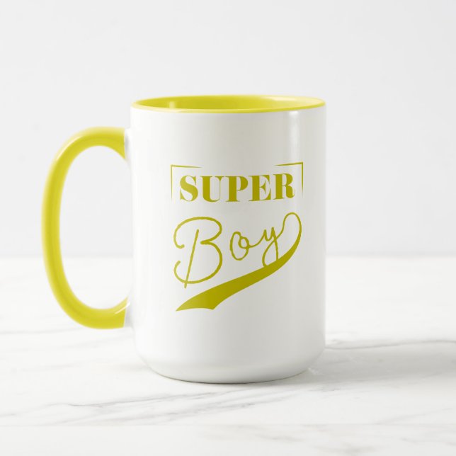 Super Boy Mug (Left)