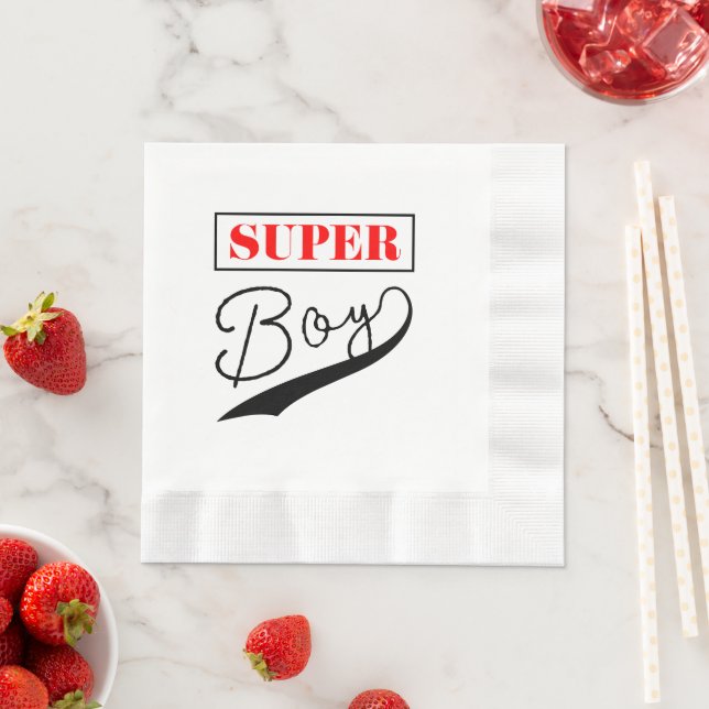 Super Boy  Napkin (Insitu)