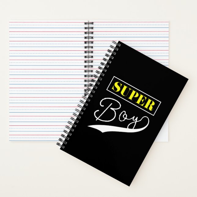 Super Boy  Notebook (Inside)