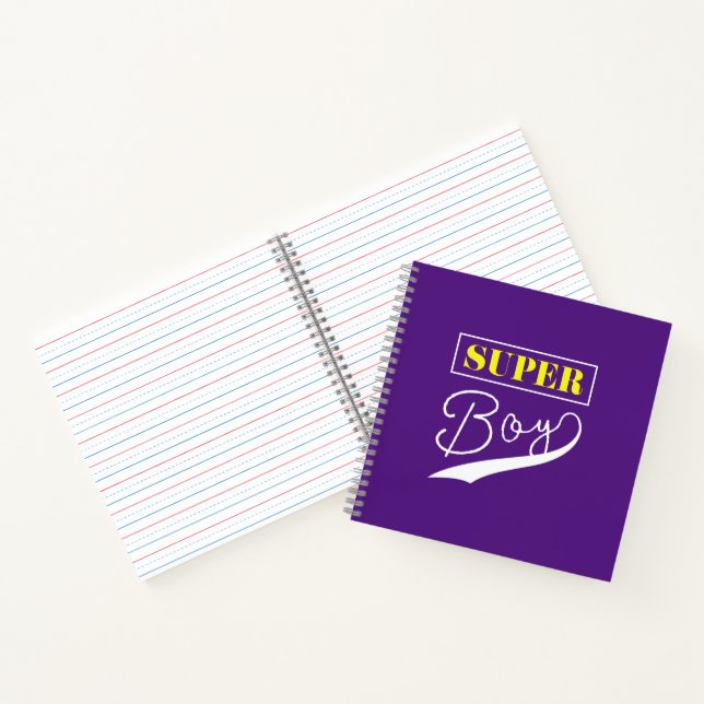 Super Boy  Notebook (Inside)