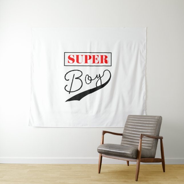 Super Boy  Tapestry (In Situ (Horizontal))